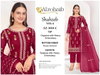 Shahzeb Vol 4 A to D By Alzohaib Organza Embroidery Pakistani Suits Wholesale Online
